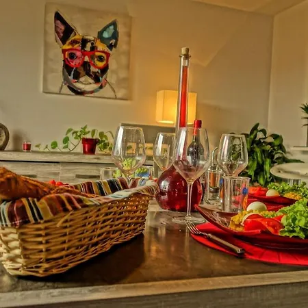 Le Patchwork-loft Calme Et Cozy+parking Prive Appartement