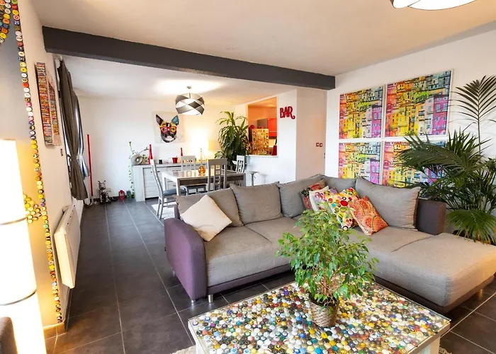 公寓 Le Patchwork-loft Calme Et Cozy+parking Prive