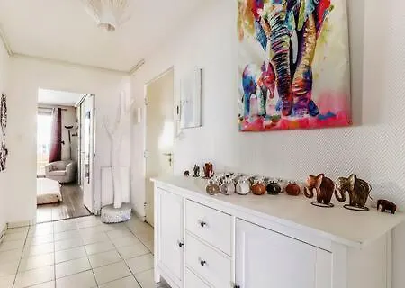 Le Patchwork-loft Calme Et Cozy+parking Privé Appartement