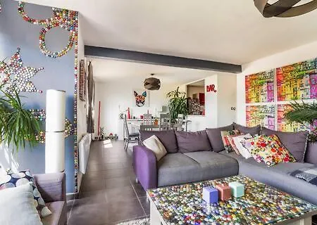 Apartment Le Patchwork-loft Calme Et Cozy+parking Prive