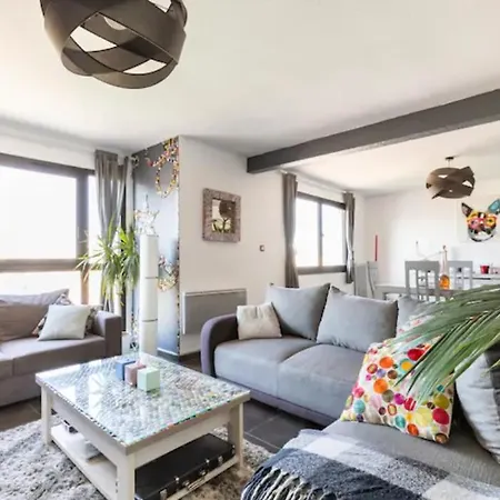 Le Patchwork-loft Calme Et Cozy+parking Privé *